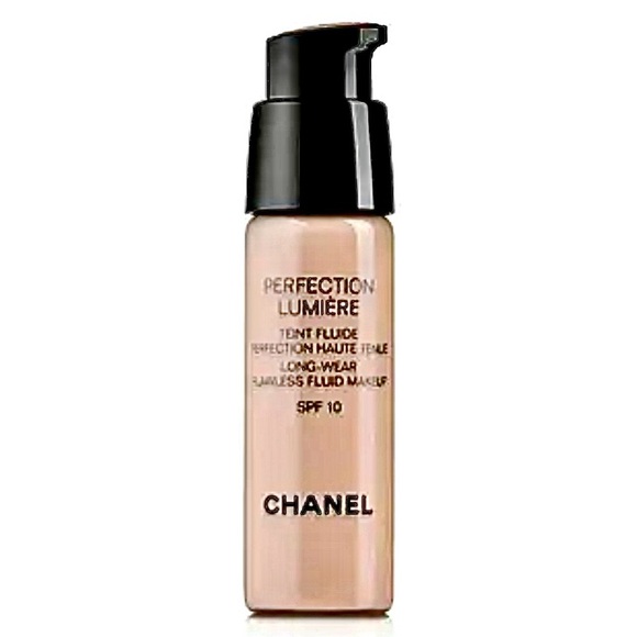 CHANEL PERFECTION LUMIERE TEINT FLUIDE LONG WEAR FLAWLESS FLUID MAKEUP SPF 10 - Picture 6 of 9